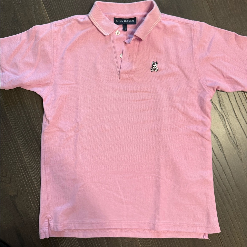 Psycho Bunny Light Pink Polo